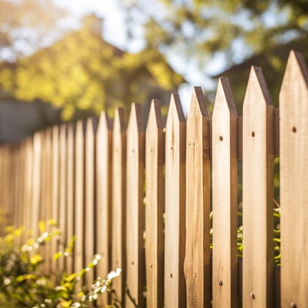 Columbus Wood Picket Fence